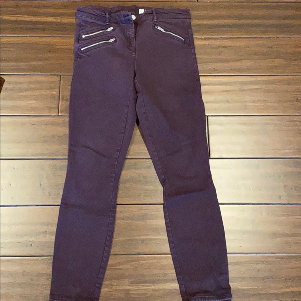 Gap Modern Stretch Skinny Moto Style Pant